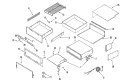 WARMING DRAWER (ALSO SEE JWD6130DDx) Diagram and Parts List for JWD6030CDX  Jenn-Air Warming Drawer