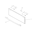 DRAWER FRONT (STL) ACCESSORY ONLY Diagram and Parts List for JWD6130DDS  Jenn-Air Warming Drawer
