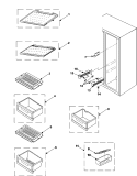 Part Location Diagram of DA97-00174E Samsung Assembly-TRAY CHILL;A-TOP,65