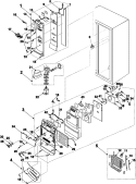 REFRIGERATOR COMPARTMENT Diagram and Parts List for RH2777AT  Maytag Refrigerator