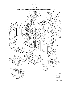 Body Diagram and Parts List for 79042513314  Kenmore Range
