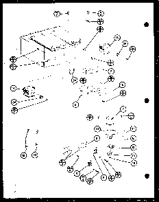 Blower Diagram and Parts List for RC-10SE P76881-7M Amana Microwave