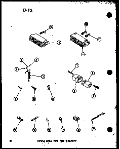 Power Cord Diagram and Parts List for TAA300 P75751-12W Amana Washer