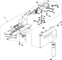 ENCLOSURE ASSEMBLY Diagram and Parts List for RH2777AT  Maytag Refrigerator