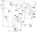 WIRING INFORMATION Diagram and Parts List for NDE5805AYW  Amana Dryer