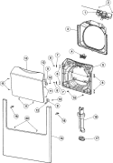 Part Location Diagram of 22004497 Whirlpool DOOR-OUTER