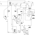 WIRING INFORMATION Diagram and Parts List for NDG5805AWW  Amana Dryer