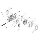 CONTROLS Diagram and Parts List for ASB2623HRQ  Amana Refrigerator