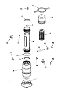 WATER FILTRATION SYSTEM Diagram and Parts List for MWF3500AWS  Maytag Water Softener