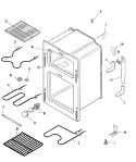 OVEN Diagram and Parts List for MER6741BAW  Maytag Range