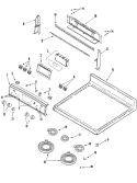Part Location Diagram of 74008892 Whirlpool KNOB  Black