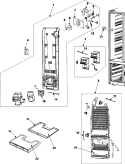 Part Location Diagram of DA63-01808A Samsung Motor Grommet