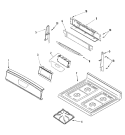 Part Location Diagram of WP74008640 Whirlpool Control, Electric