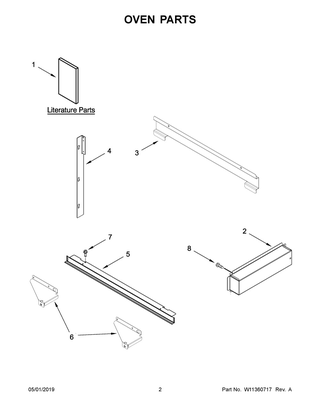 Oven Parts Diagram and Parts List for JMC2427IM01  Maytag Microwave