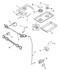 Part Location Diagram of 74011473 Whirlpool BASE- BURN