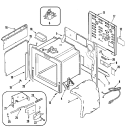 Part Location Diagram of 3604F433-51 Whirlpool SHIELD