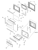 Part Location Diagram of 74010880 Whirlpool PANEL- DRA