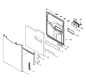 Part Location Diagram of WP99002614 Whirlpool Rinse Aid Knob