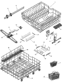 Part Location Diagram of 99003459 Whirlpool HANDLE- RA