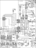 WIRING INFORMATION (SERIES 12) Diagram and Parts List for JCB2287KEF  Jenn-Air Refrigerator