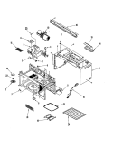 BODY / CAVITY / BLOWER MOTOR Diagram and Parts List for MMV5165BAS  Maytag Microwave