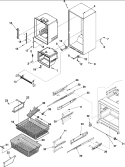 Part Location Diagram of WPW10534152 Whirlpool GRILLE-FRT
