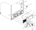 CABINET BACK Diagram and Parts List for MBF2255KEW  Maytag Refrigerator