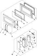 Part Location Diagram of DE34-00178N Samsung SWITCH MEMBRANE;SMH7175W