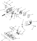 CONTROLS Diagram and Parts List for MSD2352KEB  Maytag Refrigerator