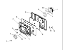 CONVECTION MOTOR Diagram and Parts List for AMC6158BAS  Amana Microwave