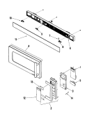 Part Location Diagram of DE64-01455B Whirlpool GRILLE  White