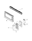 Part Location Diagram of DE97-00633A Whirlpool ASY-BKT-C