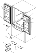 Part Location Diagram of 67006907 Whirlpool MAT