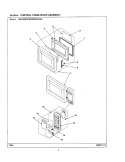 Part Location Diagram of DE94-00095A Samsung Assembly CONTROL PANEL;MW559