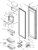 Part Location Diagram of 67006537 Whirlpool DOR-FIP BL