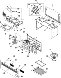 Part Location Diagram of DE61-00171A Samsung HOLDER-STIRRER;OTR8,SPS,