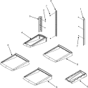 Part Location Diagram of 67006354 Whirlpool LADDER- SI