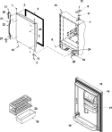 Part Location Diagram of 67005136 Whirlpool TRIM- Bottom