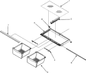 CRISPER ASSEMBLY Diagram and Parts List for MBF2556KEB  Maytag Refrigerator