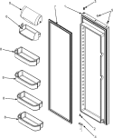Part Location Diagram of 67006450 Whirlpool DOR-FIP SL