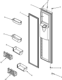 Part Location Diagram of 67006539 Whirlpool DOR-FIP BL