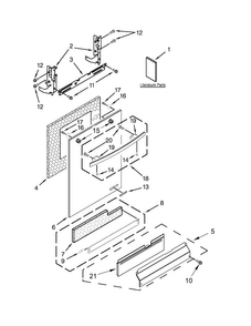 Part Location Diagram of W10282554 Whirlpool INSTRUCTIONS, INSTALLATION