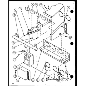 Diagram 6 Diagram and Parts List for GCI140A35C P9811216F Amana Furnace