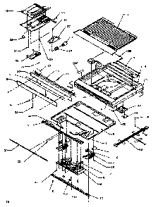 Divider Block Diagram and Parts List for TG18R3L-P1181711WL  Amana Refrigerator