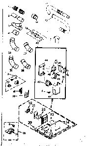 Installation Replacement Parts Diagram and Parts List for 11640590  Kenmore Central Vacuum