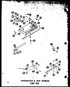 Section 9 Diagram and Parts List for ESRF-16W-AG-P60303-5WG  Amana Refrigerator