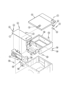 Part Location Diagram of M412986 Maytag Nut