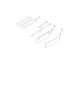 Drawer And Rack Parts Diagram and Parts List for JGS9900CDS00  Jenn-Air Range