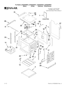 Part Location Diagram of W10277590 Whirlpool WIRE