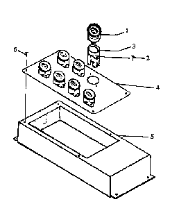Page 7 Diagram and Parts List for CARS636E-P1130631NE  Amana Range